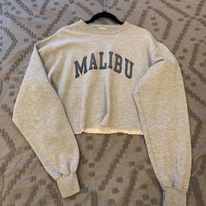 Cropped Brandy Melville Sweatshirt